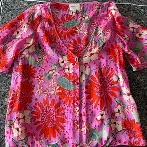 Sezane Aretha Blouse Size 36 NWOT